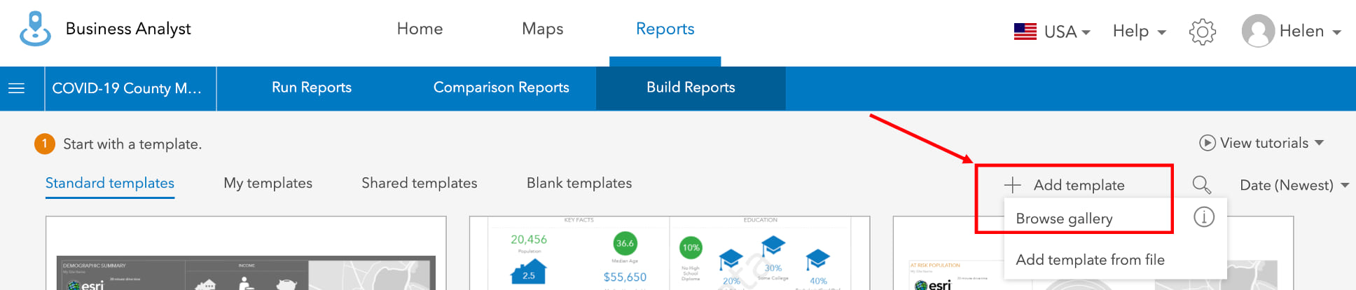 add infographic template