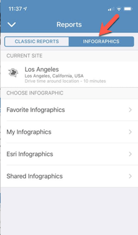 Infographics Tab Infographics Tab