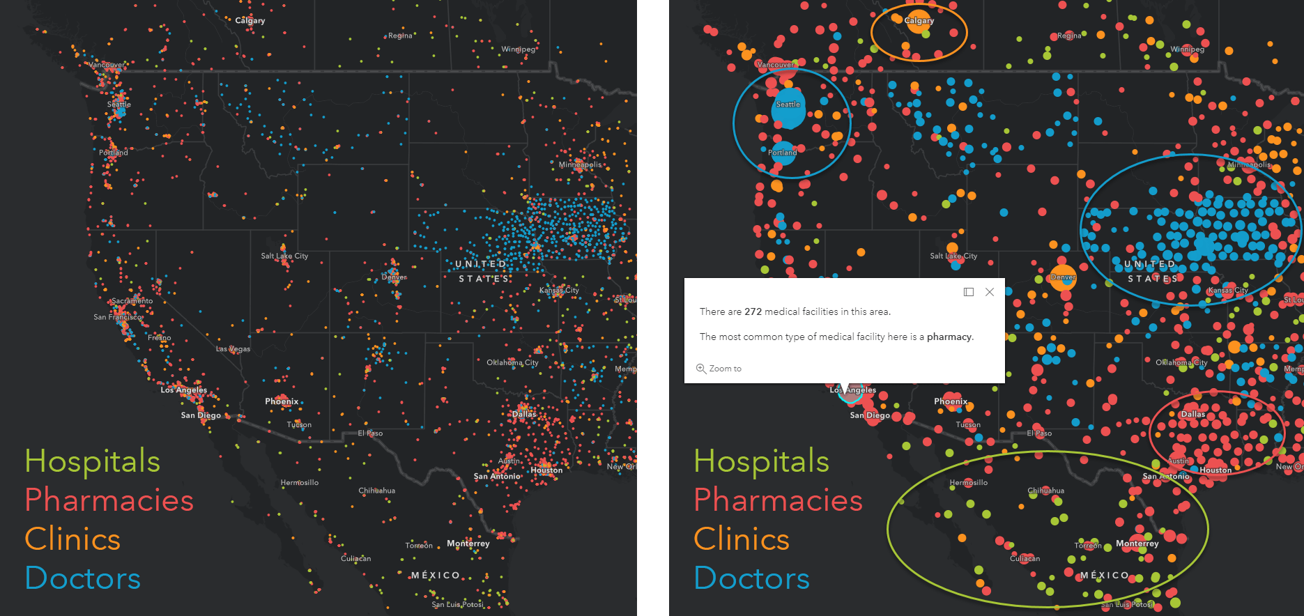 Medical facilities cluster Medical facilities cluster