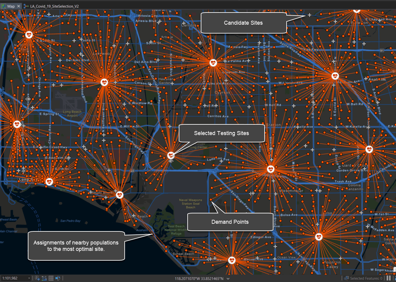 ArcGIS Pro - Location-Allocation ArcGIS Pro - Location-Allocation