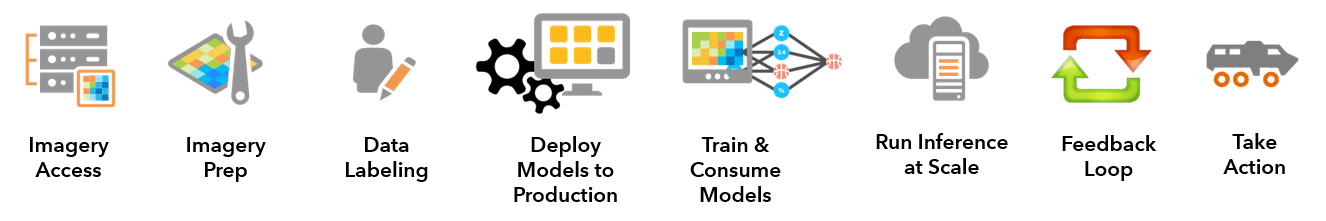 Esri biodiversity data science workflow