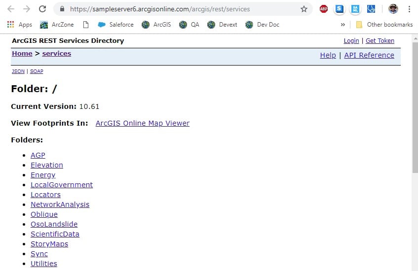 REST endpoint for Sample Server 6