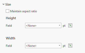 uncheck "Maintain aspect ratio" to set Height and Width separately