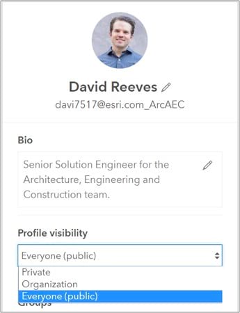 Change the default settings to make your profile public. Change the default settings to make your profile public.