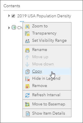 Copy layer Copy layer