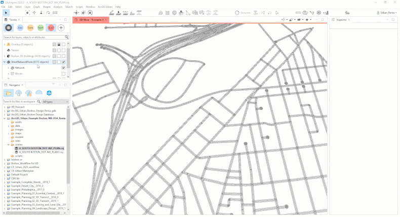 Fig. 3: Street creation and editing Fig. 3: Street creation and editing