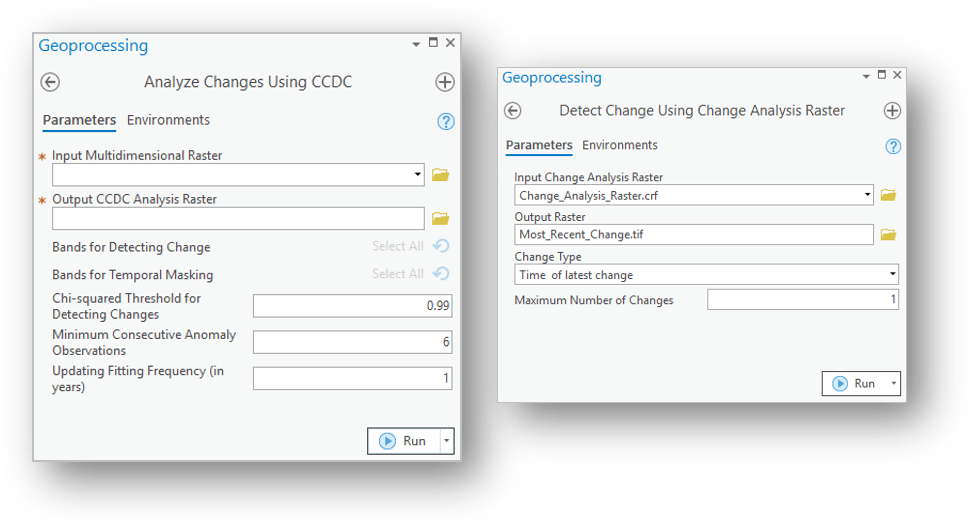 Change detection tools Change detection tools