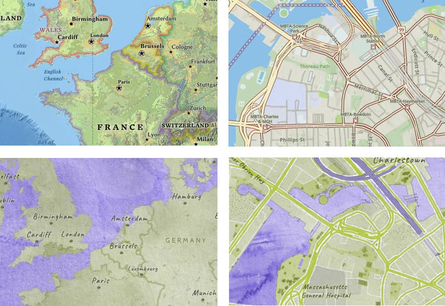 new Esri Vector Basemaps new Esri Vector Basemaps
