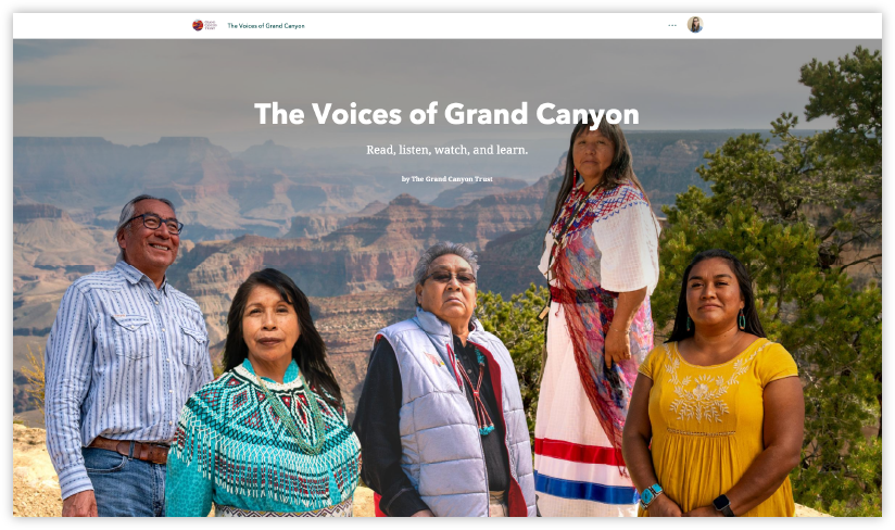 The story cover image features all five individuals whose stories are shared The story cover image features all five individuals whose stories are shared