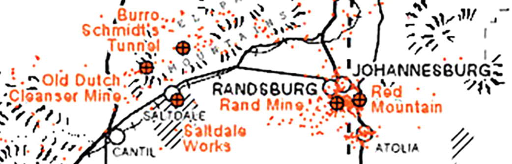 detail of map, with exaggerated resampling effect detail of map, with exaggerated resampling effect