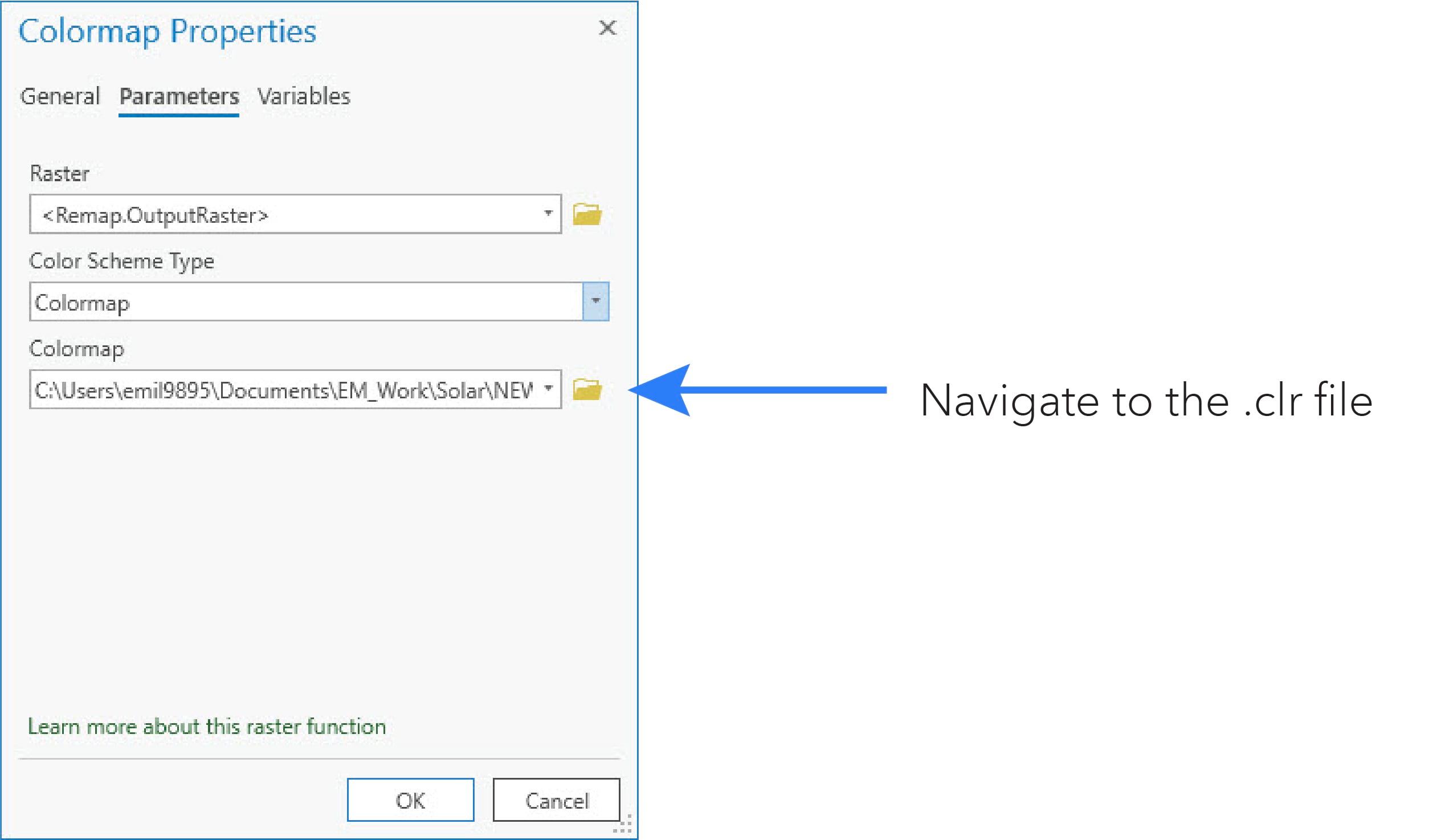 How to customize the Colormap to the Raster Function Editor. How to customize the Colormap to the Raster Function Editor.