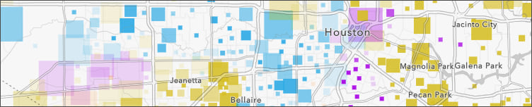 Predominant population by race Predominant population by race