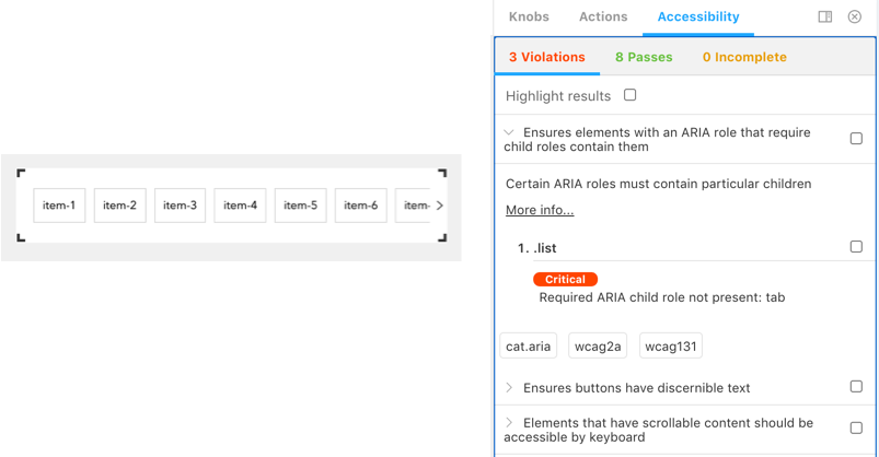 Accessibility check Accessibility check