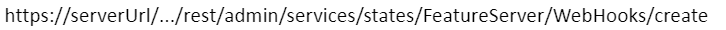 Webhook Create URL