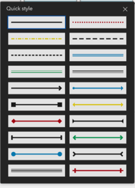 Divider styles Divider styles