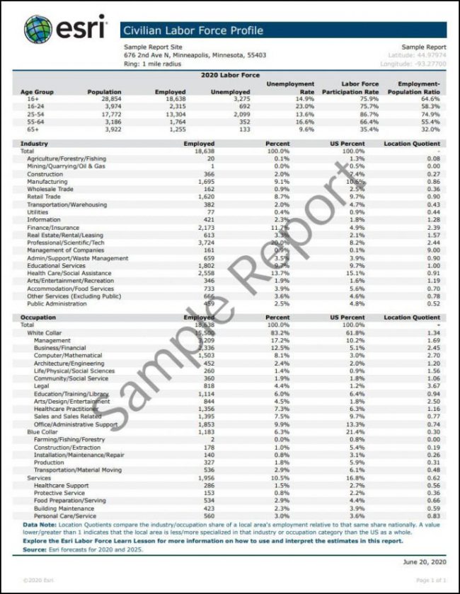 Sample Report