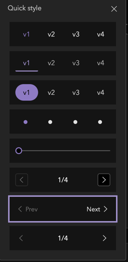 Views Navigation styles