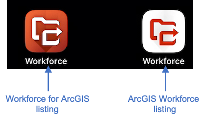 Workforce listings on your device