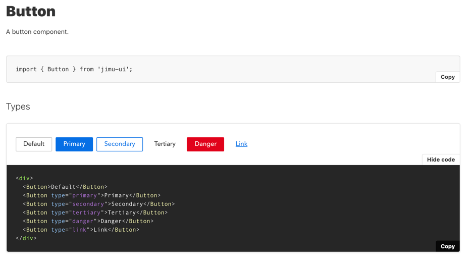 Copy Button code Copy Button code