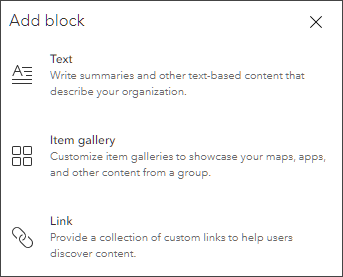 Add block Add block