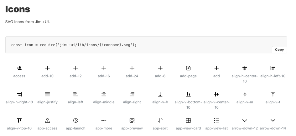 icon variable icon variable
