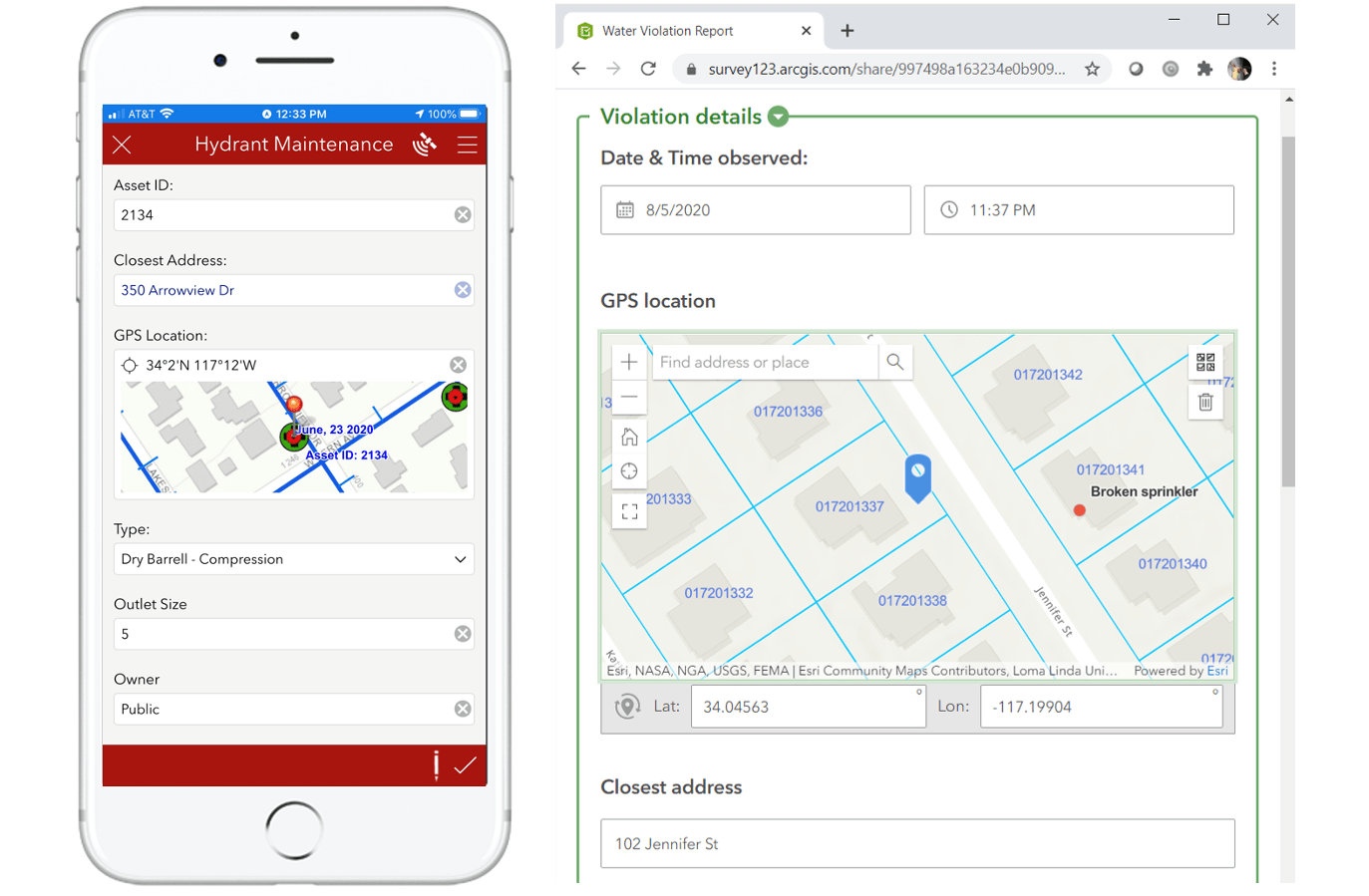 Custom maps in Survey123 Custom maps in Survey123