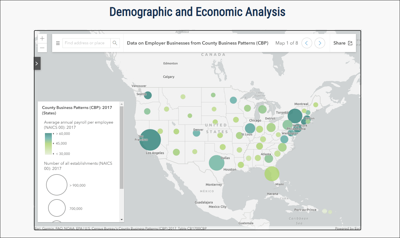 Demographic and Economic Analysis section of U.S. Census Bureau’s COVID-19 hub site