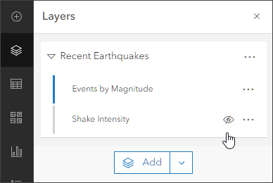 Group layer visibility