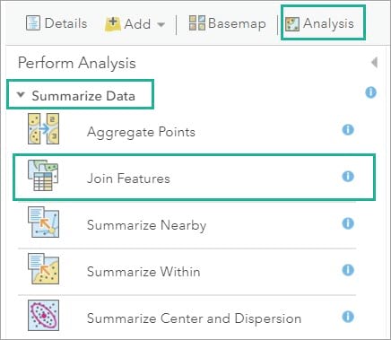 Analysis pane