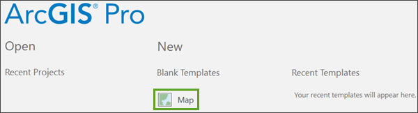 New map template