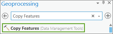 Search for Geoprocessing tools