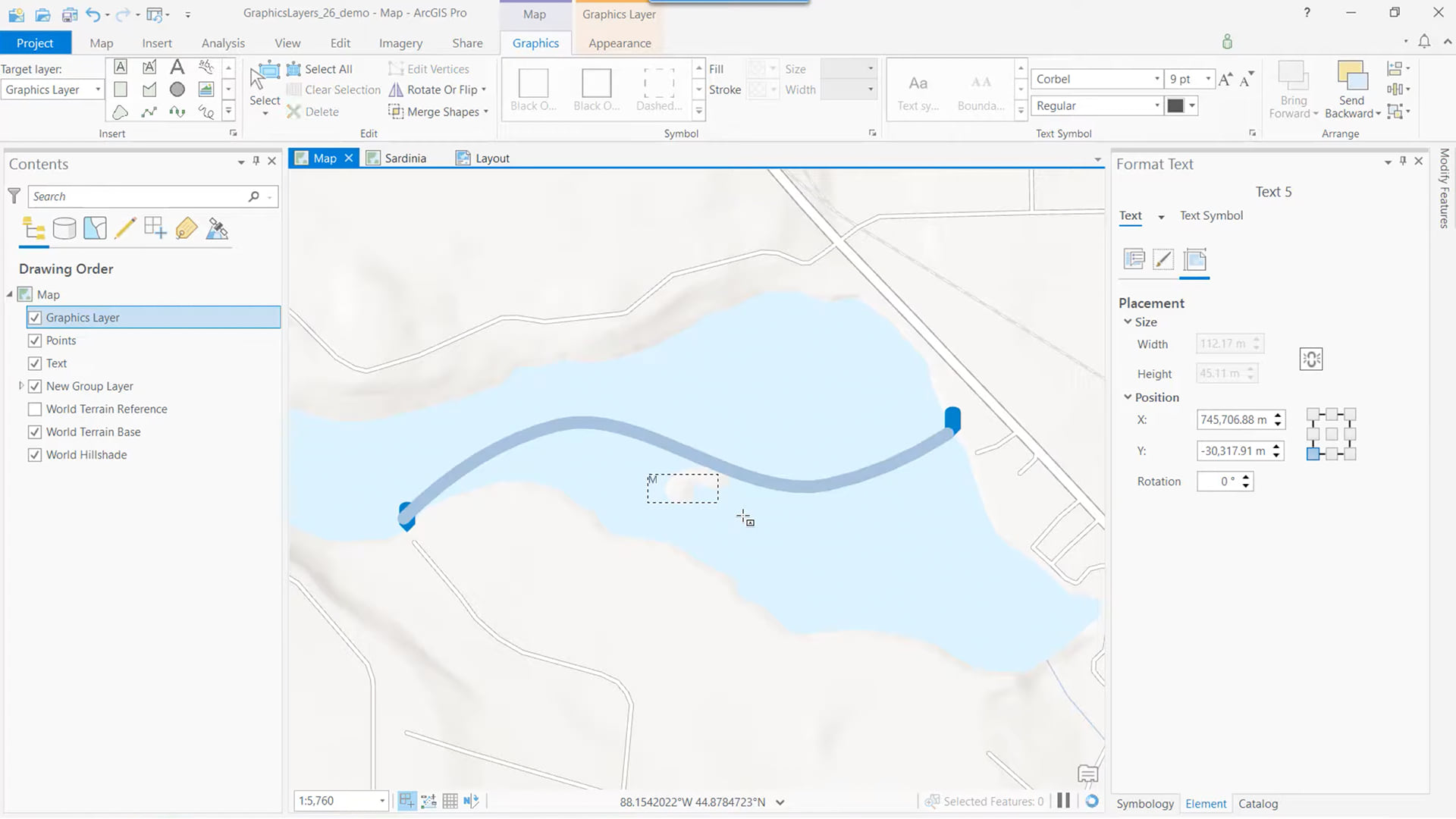 arcgis pro graphic layers