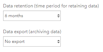 ArcGIS Velocity feature layer data retention