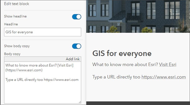 Text links Text links