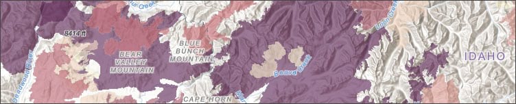 USA Fire Burned Areas USA Fire Burned Areas