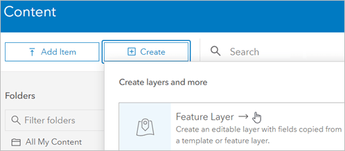 Create a feature layer