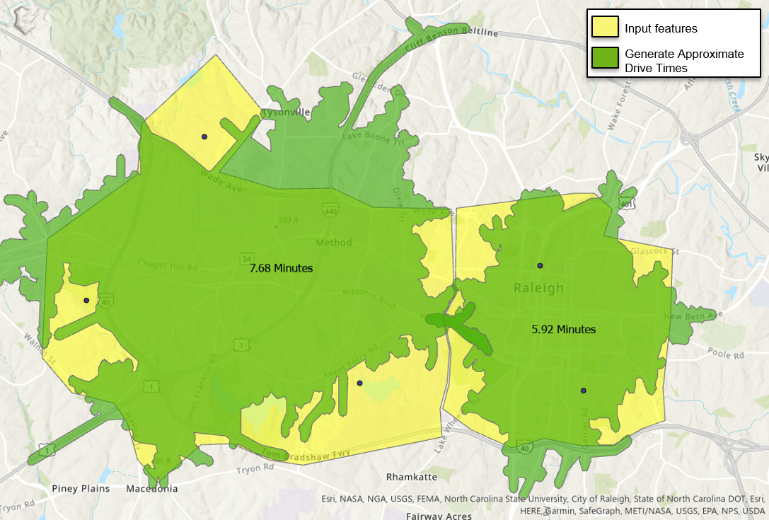 Generate Approximate Drive Times tool now available