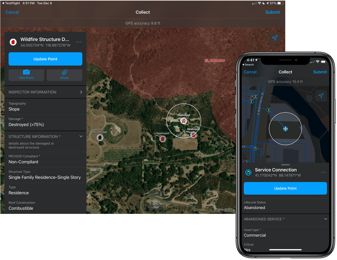 ArcGIS Field Maps support Dark Mode on iOS ArcGIS Field Maps support Dark Mode on iOS
