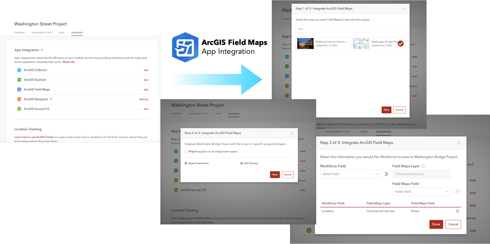 Adding ArcGIS Field Maps integration Adding ArcGIS Field Maps integration