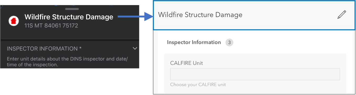 Provide an informative form title so mobile workers know they are using the right form. Provide an informative form title so mobile workers know they are using the right form.
