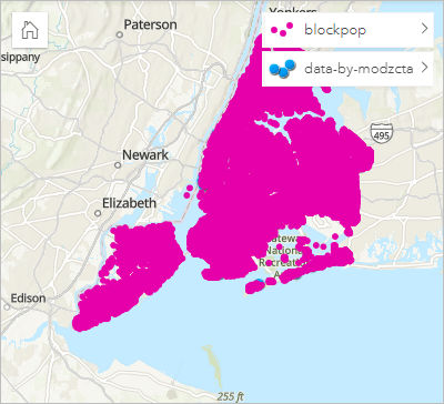 Block groups filtered to New York City