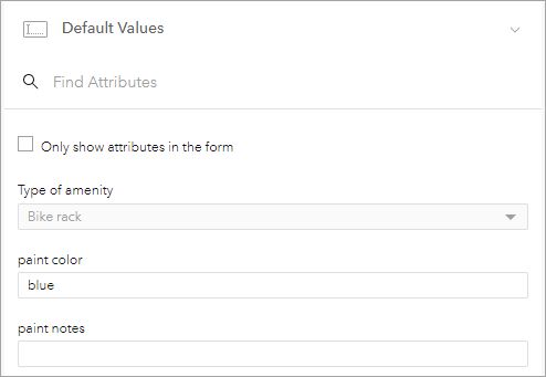 Default values