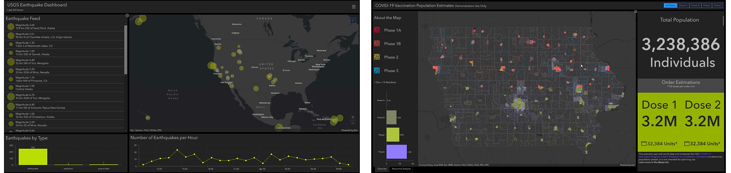 Take advantage of new capabilities of Map Viewer Beta when you bring the map to Dashboards Beta Take advantage of new capabilities of Map Viewer Beta when you bring the map to Dashboards Beta