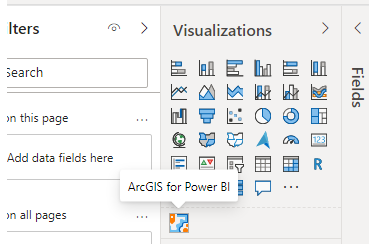 ArcGIS for Power BI Visual