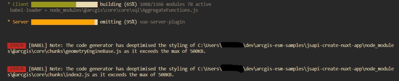 ESM Babel Transpile Error ESM Babel Transpile Error