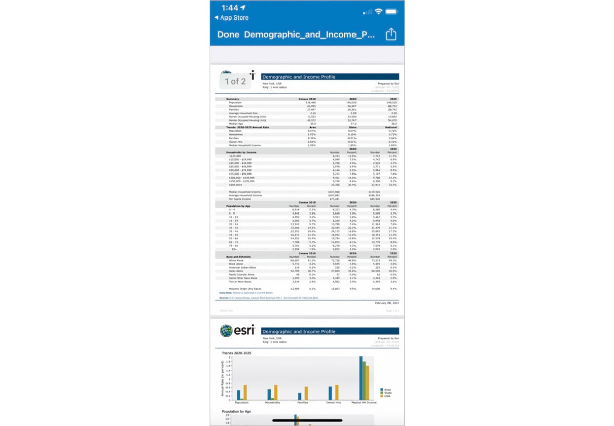 Classic report in BA Mobile App Classic report in BA Mobile App