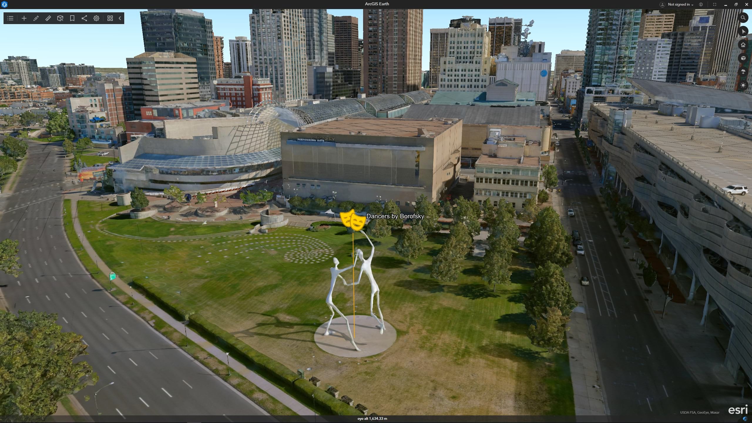 Denver Aerometrex data captures the city at high detail and can be used for analysis, historical state, and planning. Shown in ArcGIS Earth. Denver Aerometrex data captures the city at high detail and can be used for analysis, historical state, and planning. Shown in ArcGIS Earth.
