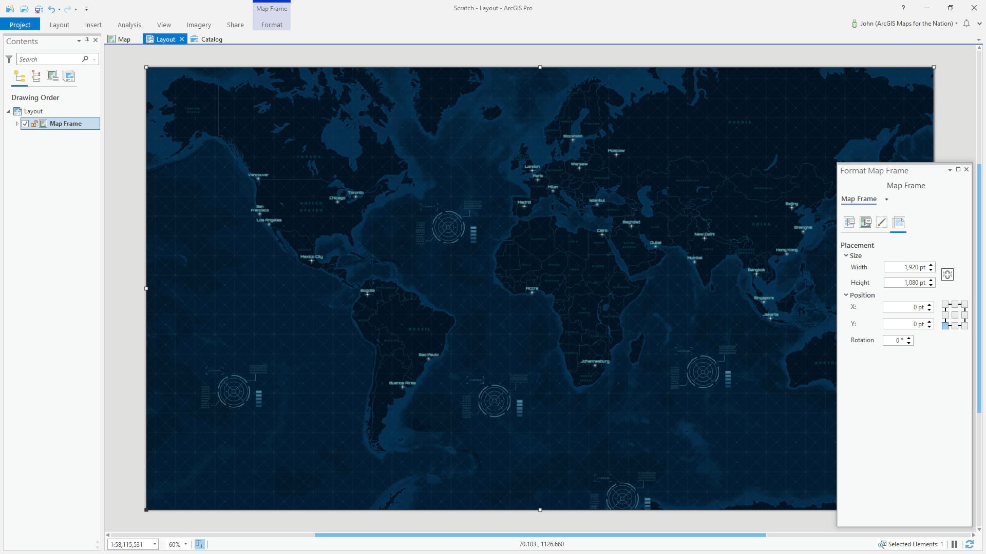 Create and ArcGIS Pro layout Create and ArcGIS Pro layout