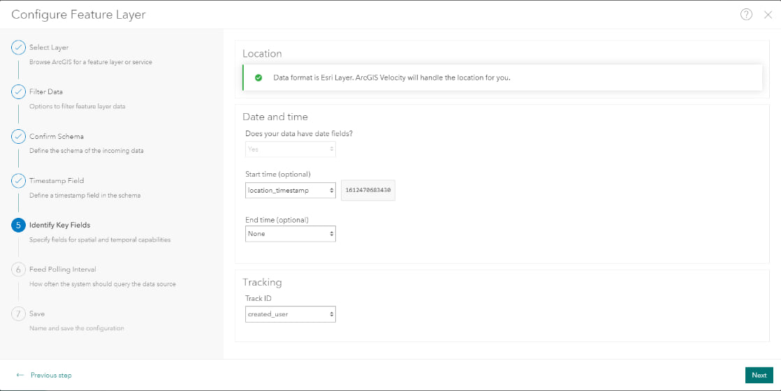 Feed Key Fields