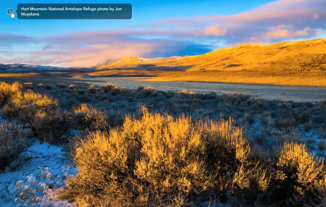 Hart Mountain National Antelope Refuge photo by Jon Muyskens Hart Mountain National Antelope Refuge photo by Jon Muyskens